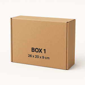Caja EnvíoExpress BOX 1 (26x20x9 cm)