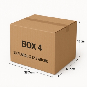 Caja EnvíoExpress BOX 4 (33.7x32.2x18 cm)