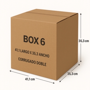 Caja EnvíoExpress BOX 6 (41.1x35.3x36.3 cm)